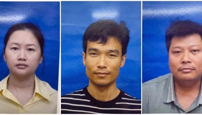 Các đối tượng từ trái qua: Thảo, Chiến, Nhân.