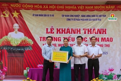 PVCFC tài trợ nguồn kinh phí 5 tỷ đồng để xây dựng trường tiểu học Yến Mao. 