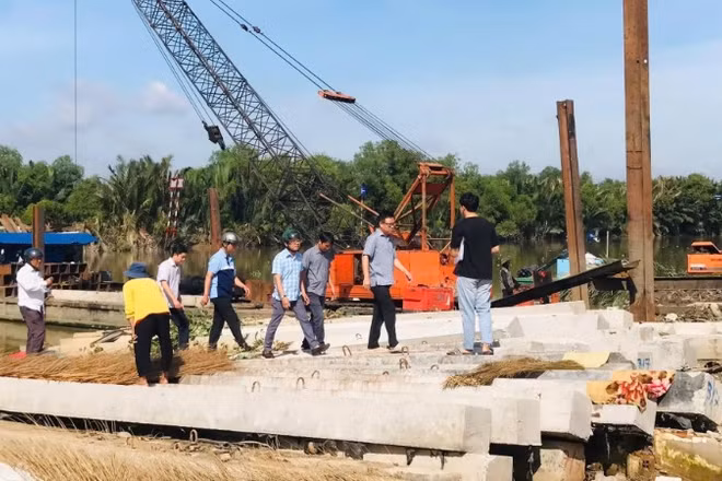 Một dự án chỉnh trang đô thị trên địa bàn xã Nhà Bè.