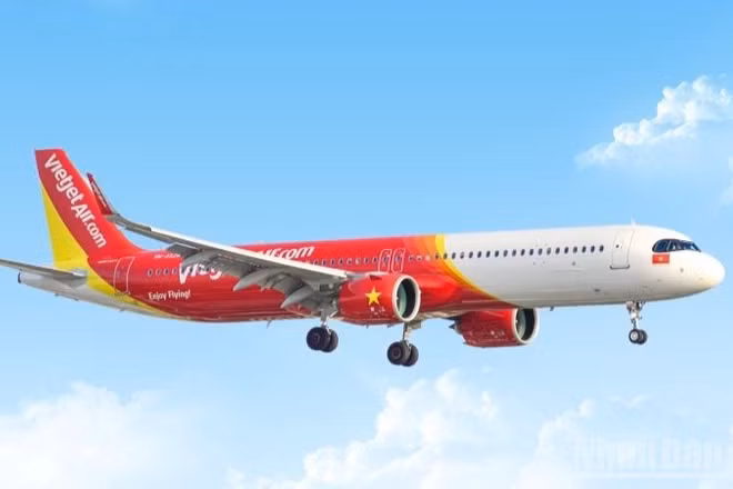 Tàu bay thế hệ mới, hiện đại của Vietjet.