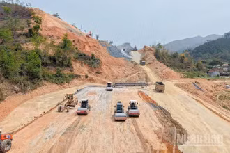 Các nhà thầu huy động gần 2.650 nhân sự, hơn 1.200 thiết bị và triển khai 141 mũi thi công trên 4 gói thầu. 