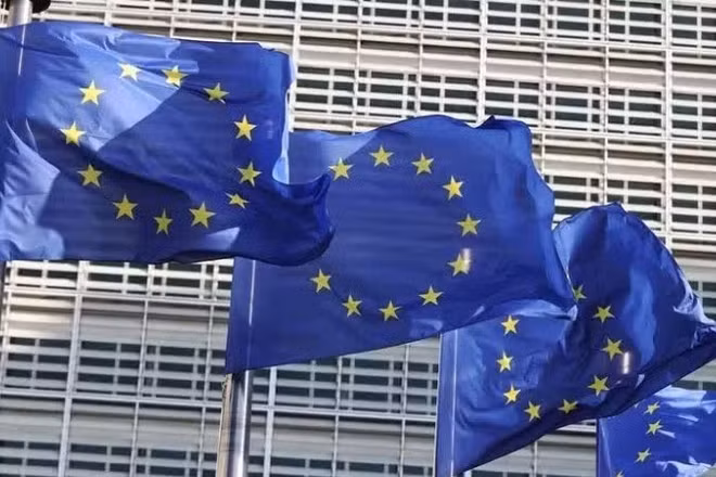 Trụ sở Ủy ban châu Âu tại Brussels, Bỉ. (Ảnh: THX)