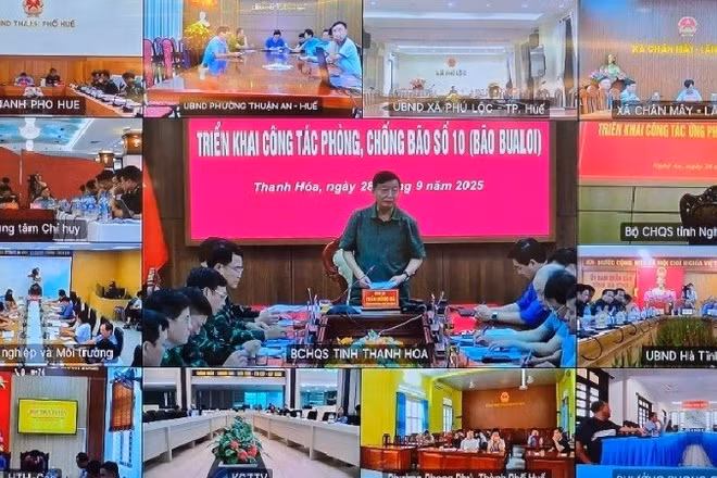 [Video] Tập trung cao nhất ứng phó bão số 10, hạn chế thấp nhất thiệt hại cho người dân