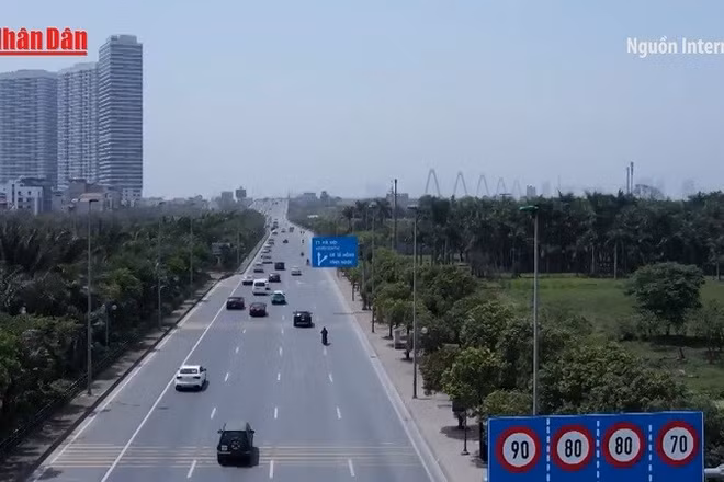 [Video] Hà Nội nghiên cứu tổ chức lại giao thông đại lộ Thăng Long, đường Võ Nguyên Giáp