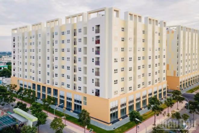 Dự án nhà ở xã hội khu C phường Vũ Phúc (tỉnh Hưng Yên) được xem là hình mẫu tiêu biểu để người có thu nhập thấp tiếp cận.