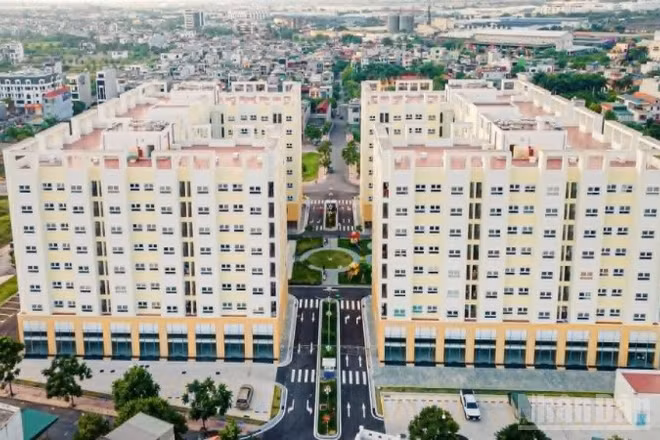 Dự án nhà ở xã hội khu C, phường Vũ Phúc (tỉnh Hưng Yên) được xem là hình mẫu tiêu biểu để người có thu nhập thấp tiếp cận.