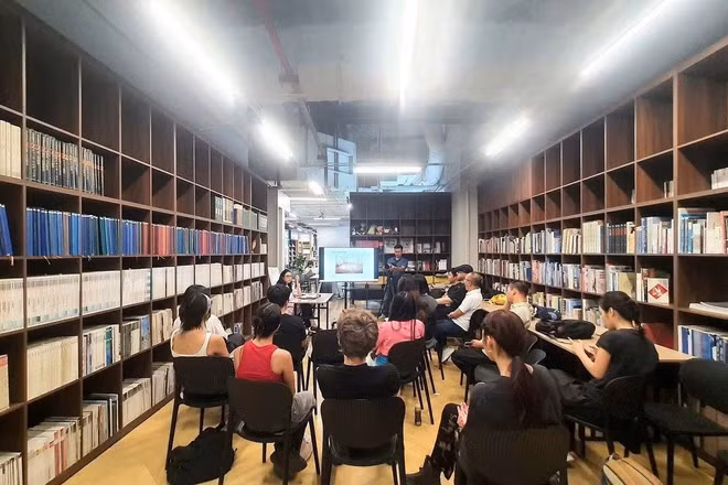 CA’ Library là không gian cho nhiều người yêu thích kiến trúc, nghệ thuật.