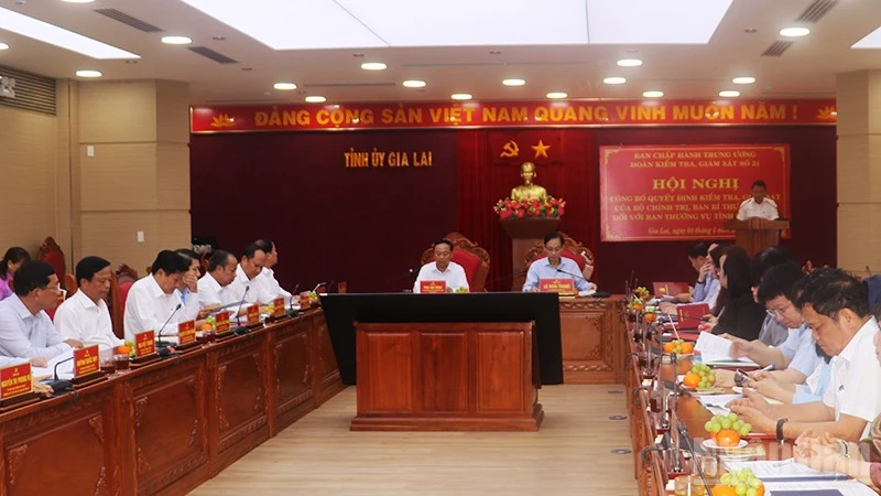 Đồng chí Lê Hoài Trung đánh giá cao công tác chuẩn bị bầu cử tại Gia Lai