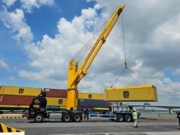 Cảng cạn Phú Mỹ, tỉnh Bà Rịa-Vũng Tàu.