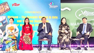 Cục Du lịch quốc gia Việt Nam tổ chức hội thảo “Việt Nam - Thị trường năng động châu Á và điểm đến mới cho các đoàn làm phim quốc tế”. (Ảnh: Trung tâm thông tin du lịch)