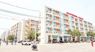 Dự án nhà ở xã hội Becamex tại phường Định Hòa, thành phố Thủ Dầu Một, tỉnh Bình Dương. Ảnh | NHẬT BĂC