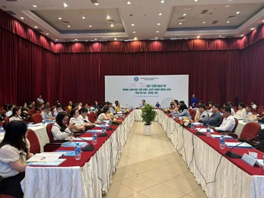 Toàn cảnh Hội thảo Xúc tiến đầu tư trong lĩnh vực chế biến, xuất khẩu nông sản tỉnh Bà Rịa-Vũng Tàu.