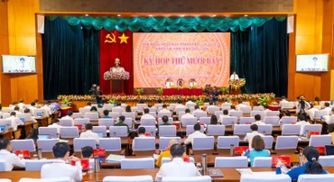 Toàn cảnh Kỳ họp thứ 17, Hội đồng nhân dân tỉnh Bà Rịa–Vũng Tàu khóa VII nhiệm kỳ 2021–2026. 