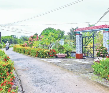 Nhờ có sự chung tay, góp sức từ nhân dân mà vùng nông thôn huyện Đầm Dơi (Cà Mau) có thêm nhiều tuyến đường mới.