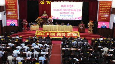 Quang cảnh đại hội (Ảnh: NGUYỄN TRUNG)