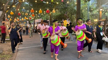 Biểu diễn nghệ thuật dân gian tại Lễ hội Văn hóa Ẩm thực, Món ngon.