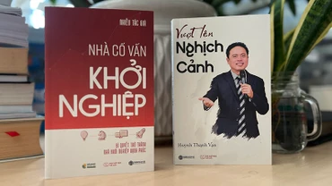 Bìa hai cuốn sách truyền cảm hứng khởi nghiệp.