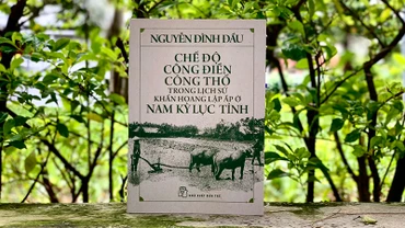 Bìa cuốn "“Chế độ công điền, công thổ trong lịch sử khẩn hoang Nam Kỳ lục tỉnh” của học giả Nguyễn Đình Đầu.