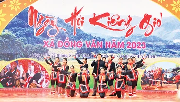 Ngày hội kiêng gió ở xã Đồng Văn, huyện Bình Liêu, tỉnh Quảng Ninh.