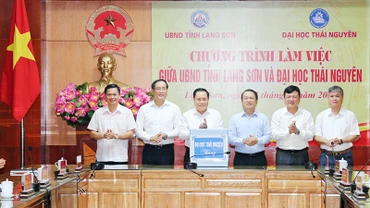 Đại học Thái Nguyên có nhiều chương trình hợp tác với tỉnh Lạng Sơn.