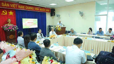 Quang cảnh buổi họp mặt.
