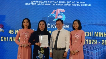 Trao Quyết định xếp hạng I cho Bảo tàng Hồ Chí Minh, Chi nhánh Thành phố Hồ Chí Minh.