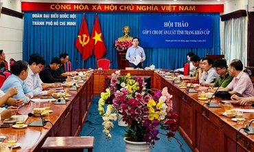 Những ý kiến góp ý tại Hội thảo được tập hợp để các Đại biểu Quốc hội của đoàn Thành phố nghiên cứu, tiếp tục có thảo luận tại kỳ họp Quốc hội sắp tới.