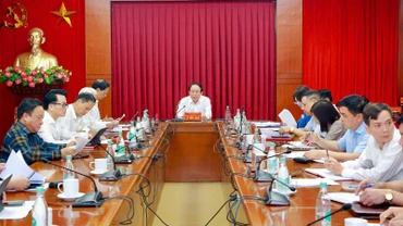 Ban Chỉ đạo phòng, chống tham nhũng, lãng phí, tiêu cực thành phố Hải Phòng tiến hành Phiên họp thứ 10 .