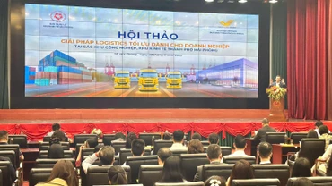 Hội thảo "Giải pháp logistics tối ưu dành cho doanh nghiệp tại các khu công nghiệp, khu kinh tế tại Hải Phòng".