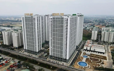 Khu nhà ở dành cho người thu nhập thấp Ecohome (quận Bắc Từ Liêm). Nguồn: Bộ Xây dựng