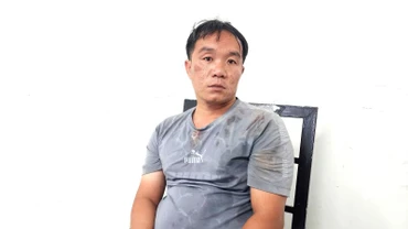 Đối tượng D.H.T sinh năm 1987, trú thành phố Vũng Tàu đang bị tạm giữ tại cơ quan công an.