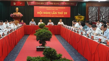 Quang cảnh hội nghị. (Ảnh M.H)