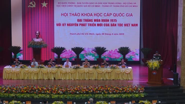 Quang cảnh buổi Hội thảo. (Ảnh M.H)