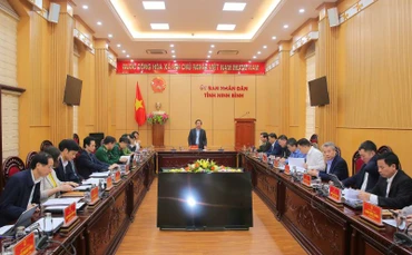 Toàn cảnh hội nghị. (Ảnh: ANH TUẤN)