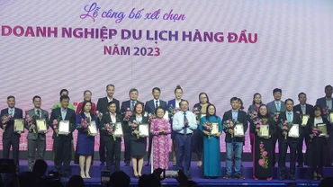 Công bố kết quả các doanh nghiệp du lịch hàng đầu năm 2023.