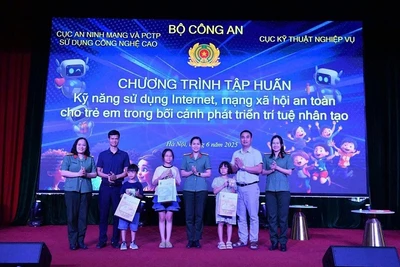 Chương trình tập huấn Kỹ năng sử dụng Internet, mạng xã hội an toàn cho trẻ em trong bối cảnh phát triển trí tuệ nhân tạo