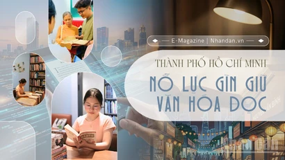Thành phố Hồ Chí Minh gìn giữ văn hóa đọc bền vững