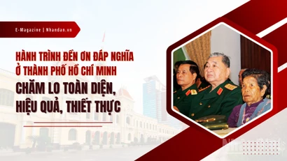 Hành trình đền ơn đáp nghĩa ở Thành phố Hồ Chí Minh: Chăm lo toàn diện, hiệu quả, thiết thực