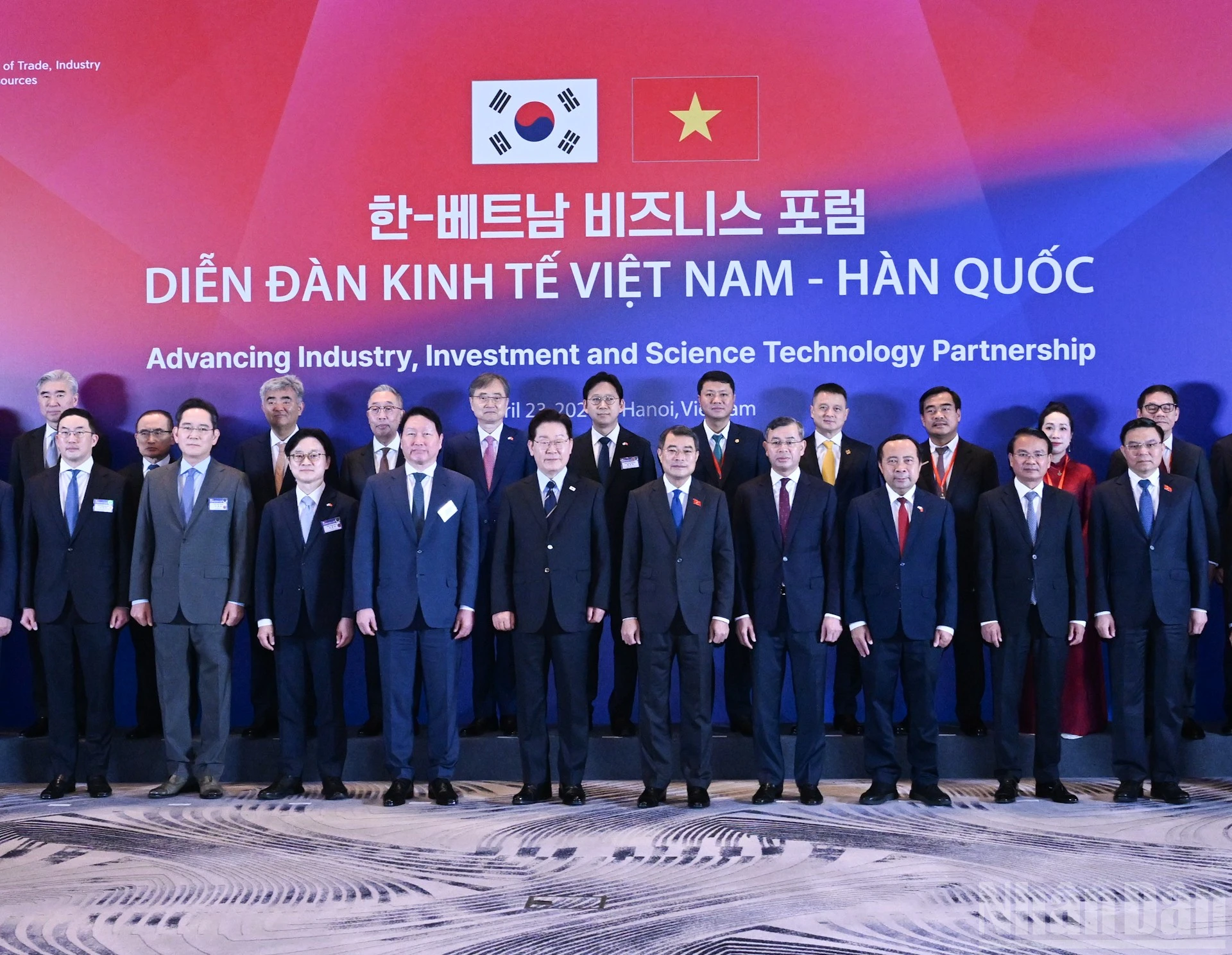 Thủ tướng Lê Minh Hưng dự Diễn đàn Kinh tế Việt Nam-Hàn Quốc
