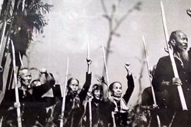 Nhân dân Nam Bộ nổi dậy kháng chiến chống thực dân Pháp. (Ảnh: Báo Nhân Dân)