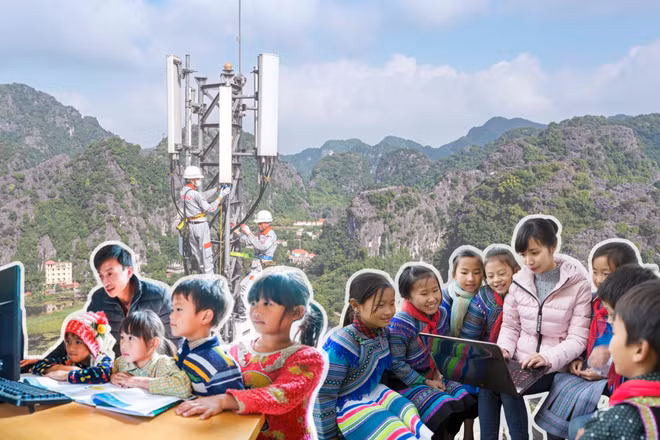 Mang Internet đến với trường học - mở rộng công bằng giáo dục và thu hẹp khoảng cách số