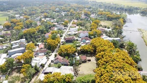 Làng sinh thái Hương Trà ở phường Hương Trà.
