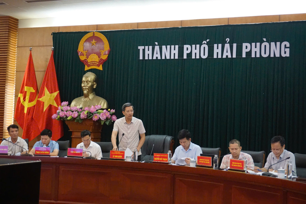 Ông Lê Anh Quân, Phó Chủ tịch Thường trực Ủy ban nhân dân thành phố Hải Phòng. 25ec0bd3f2e246bc1ff3.jpg