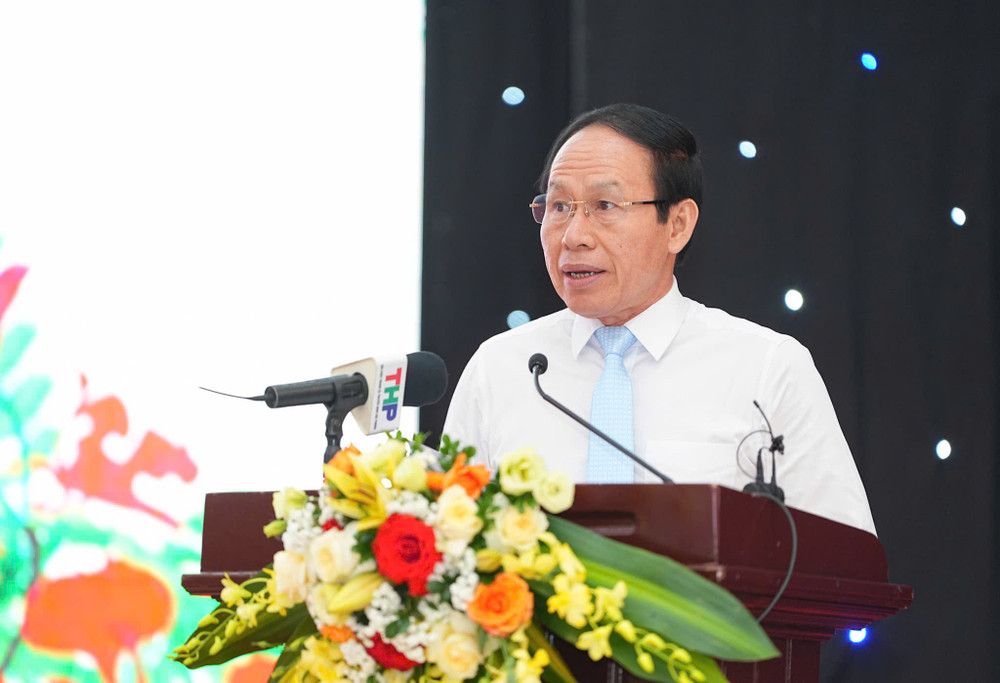 Đồng chí Lê Tiến Châu, Ủy viên Trung ương Đảng, Bí thư Thành ủy Hải Phòng. 505698987-723234220210543-8144923003227945726-n.jpg