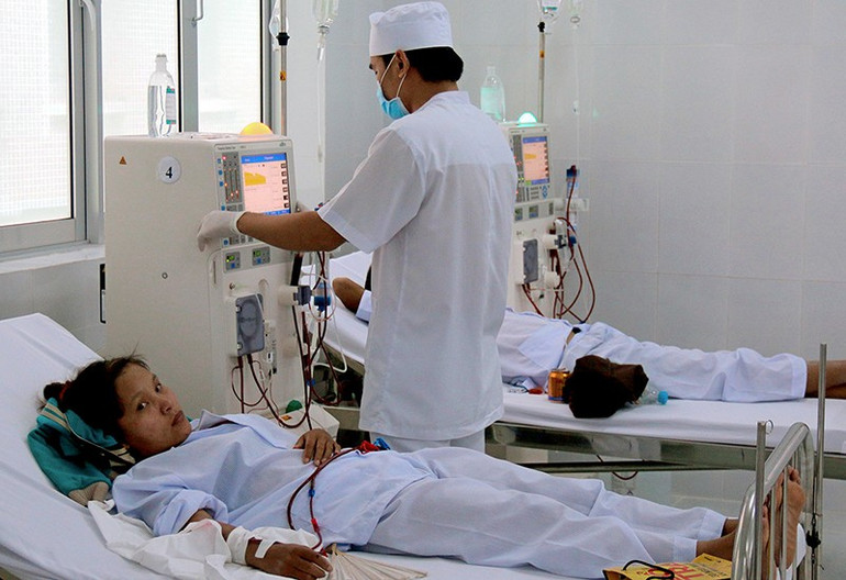 Đồng bào dân tộc thiểu số khám, chữa bệnh tại Bệnh viện huyện Hàm Thuận Bắc, tỉnh Lâm Đồng. (Ảnh THANH HẢI) kham-chua-benh-o-benh-vien-ham-thuan-bac-lam-dong.jpg