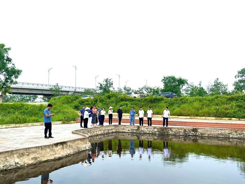 Di tích bãi Cọc trận Bạch Đằng 1288 tại phường Quảng Yên, tỉnh Quảng Ninh. baicoc1.jpg