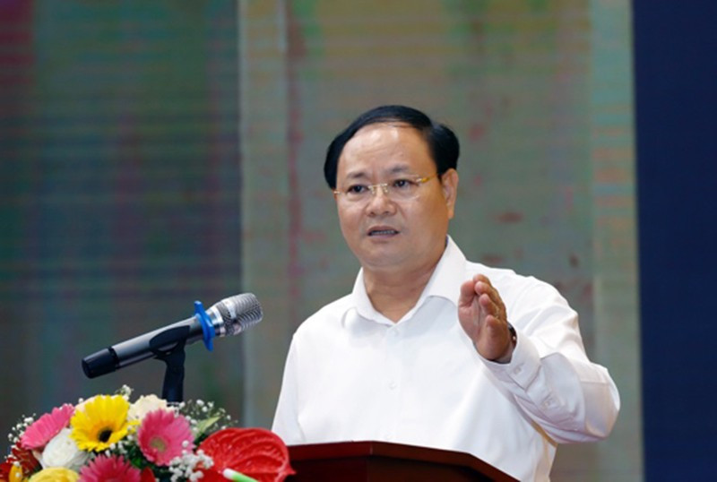 Thứ trưởng Lê Minh Ngân kết luận tại Hội nghị tập huấn toàn quốc về phân cấp, phân quyền trong lĩnh vực đất đai. hn2.jpg