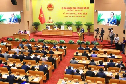 Khai mạc kỳ họp thứ 25 của Hội đồng nhân dân thành phố Hà Nội khóa XVI, nhiệm kỳ 2021-2025.