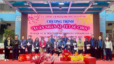 Chương trình Xuân nhân ái - Tết sẻ chia 2025 do phường Nguyễn Du tổ chức