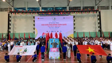 Lễ khai mạc Hội khỏe Phù Đổng toàn quốc lần thứ 10 - năm 2024, khu vực 5 được tổ chức tại tỉnh Bến Tre.